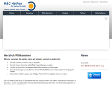 Tablet Screenshot of kc-netfox.de